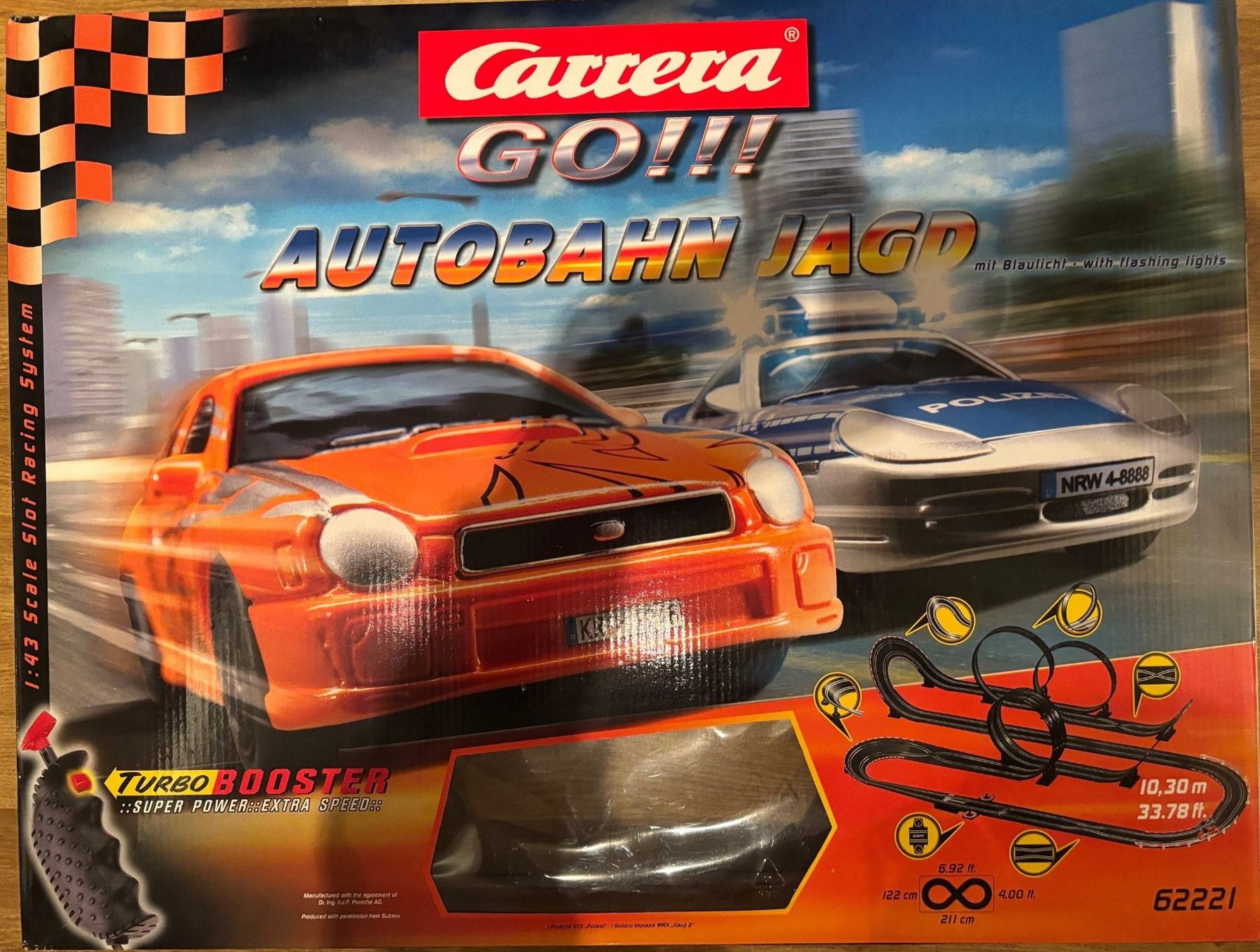 Carrera Piste: Rennbahn Carrera GO - Autobahn Jagd – Usato da Dagmersellen venduto da bumbel