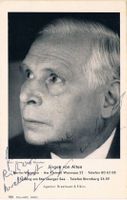 Jürgen von Alten 1903-94 Autogramm Vintage Foto 9x14cm
