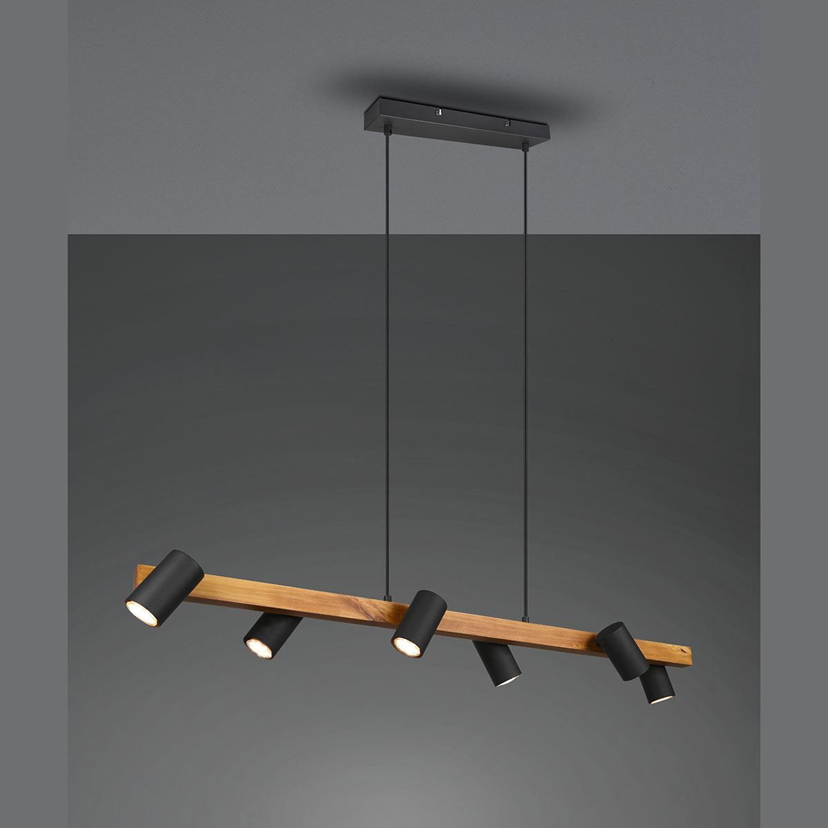Lampadari & plafoniere: Pendelleuchte, Holz, Schwarz, Braun – Nuovo (secondo la descrizione) da Kreuzlingen venduto da Smart-Light