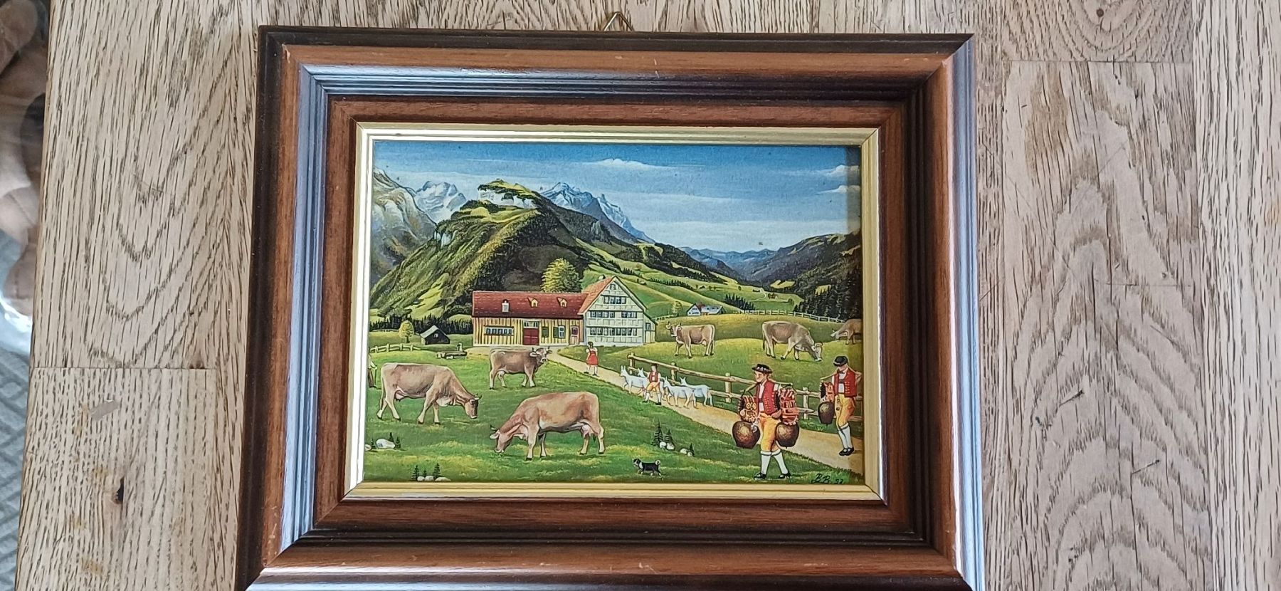 Poster & Bilder: Schönes Appenzeller Bild – Gebraucht aus Flawil von Naphtali 2
