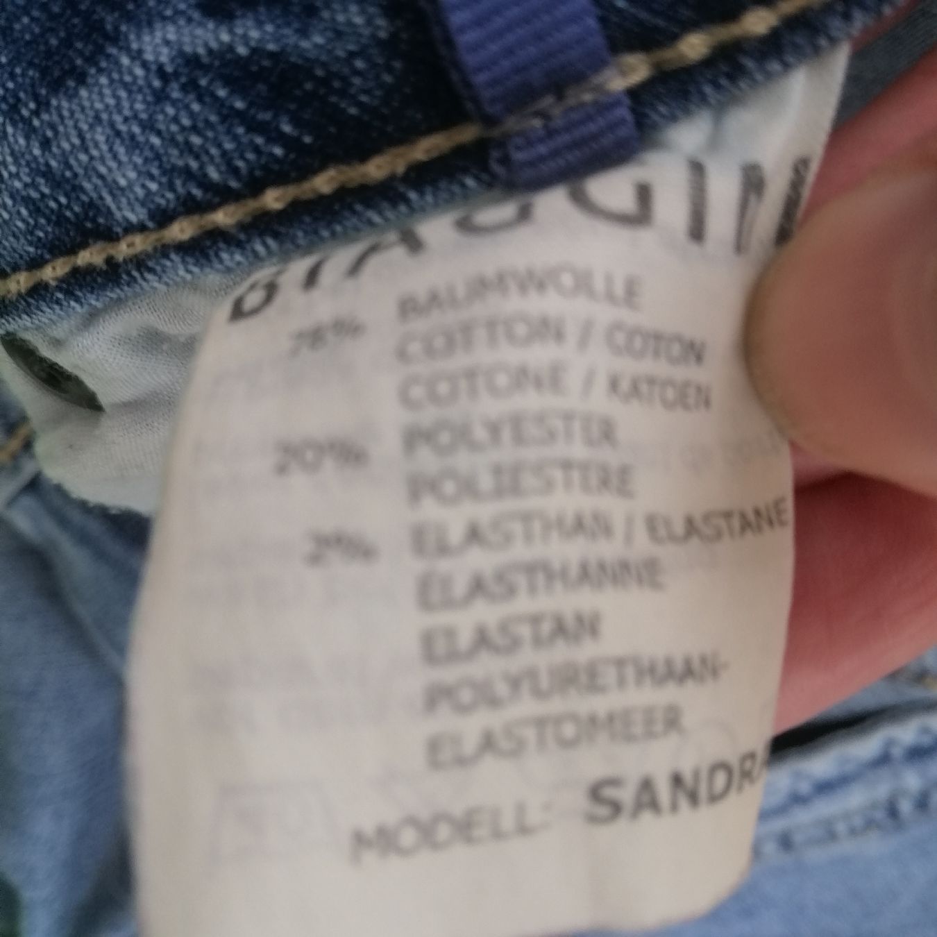 Jeans: Biaggini Jeans Gr. 42, Modell Sandra – Gebraucht aus Büsserach von Zimtstaernli19 5