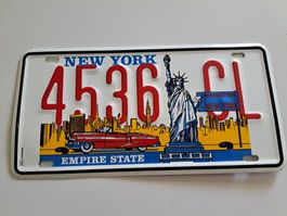 Deko-Schild New York Blechschild Rarität! 30x15cm