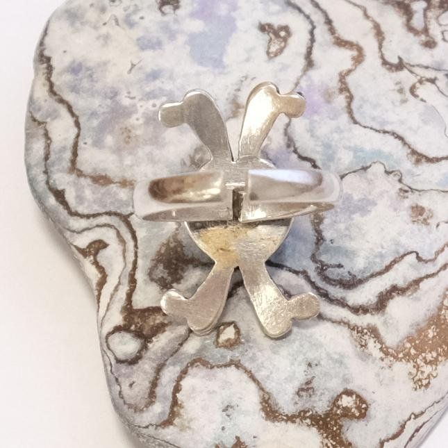 Anelli: Silberring Onyx (Grösse verstellbar) – Usato da Zürich venduto da Melody2000 8