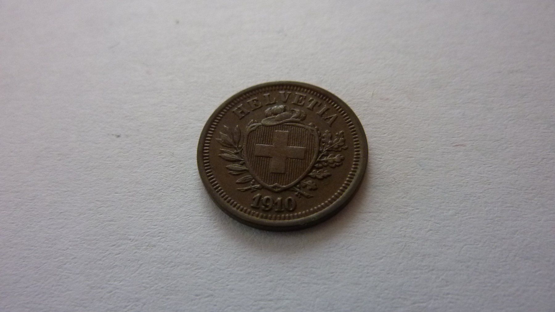 Alle Münzen: Uralter Einräppler 1910 , vorzüglich – Neu (gemäss Beschreibung) aus Birrwil von Schnaepli