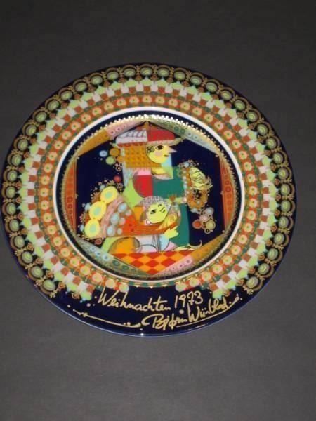 Teller: Rosenthal Weihnachtsteller 1973 – Gebraucht aus Gersau von kunst-online