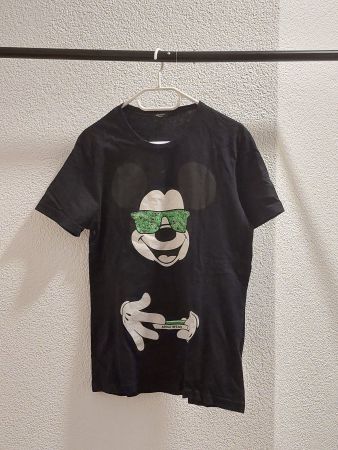 T-shirt schwarz mit Maus