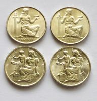 4x 5Fr. SILBER Spezial -  2x 1936, 2x1948