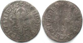 STRASBOURG Ville 2 Sols 1682 argent RARE!