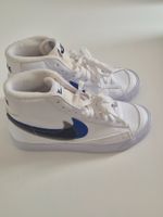 Nike Blazer High Sneaker weiss/blau - Grösse 36 - ungetragen
