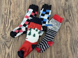 Socken Kinder Grösse 27-30 gemischte Motive