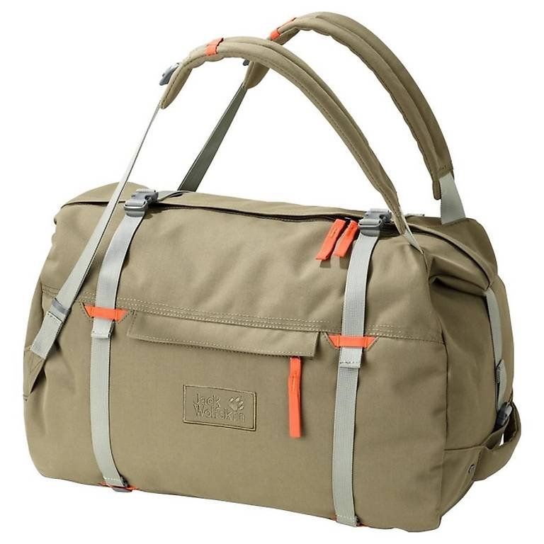 Jack Wolfskin Borse: Jack Wolfskin Roamer 40l Dufflebag Burnt Olive – Usato da Rotkreuz venduto da CRLNSC