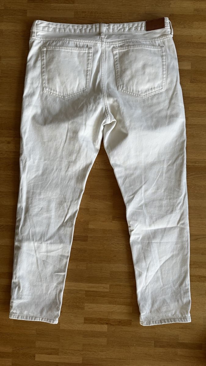 Mango Jeans: Mango Relax Jeans, weiss, Gr. 42(L)Sommerlook! – Gebraucht aus Winterthur von -BeHappy24- 5