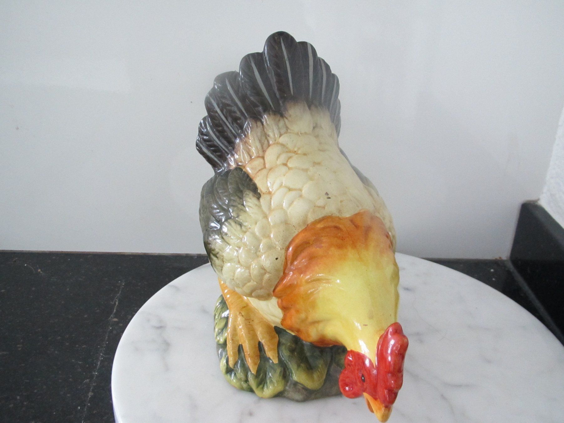 Figuren: COCK CERAMIQUE QUI PICORE – Gebraucht aus Murten von Selliot 1