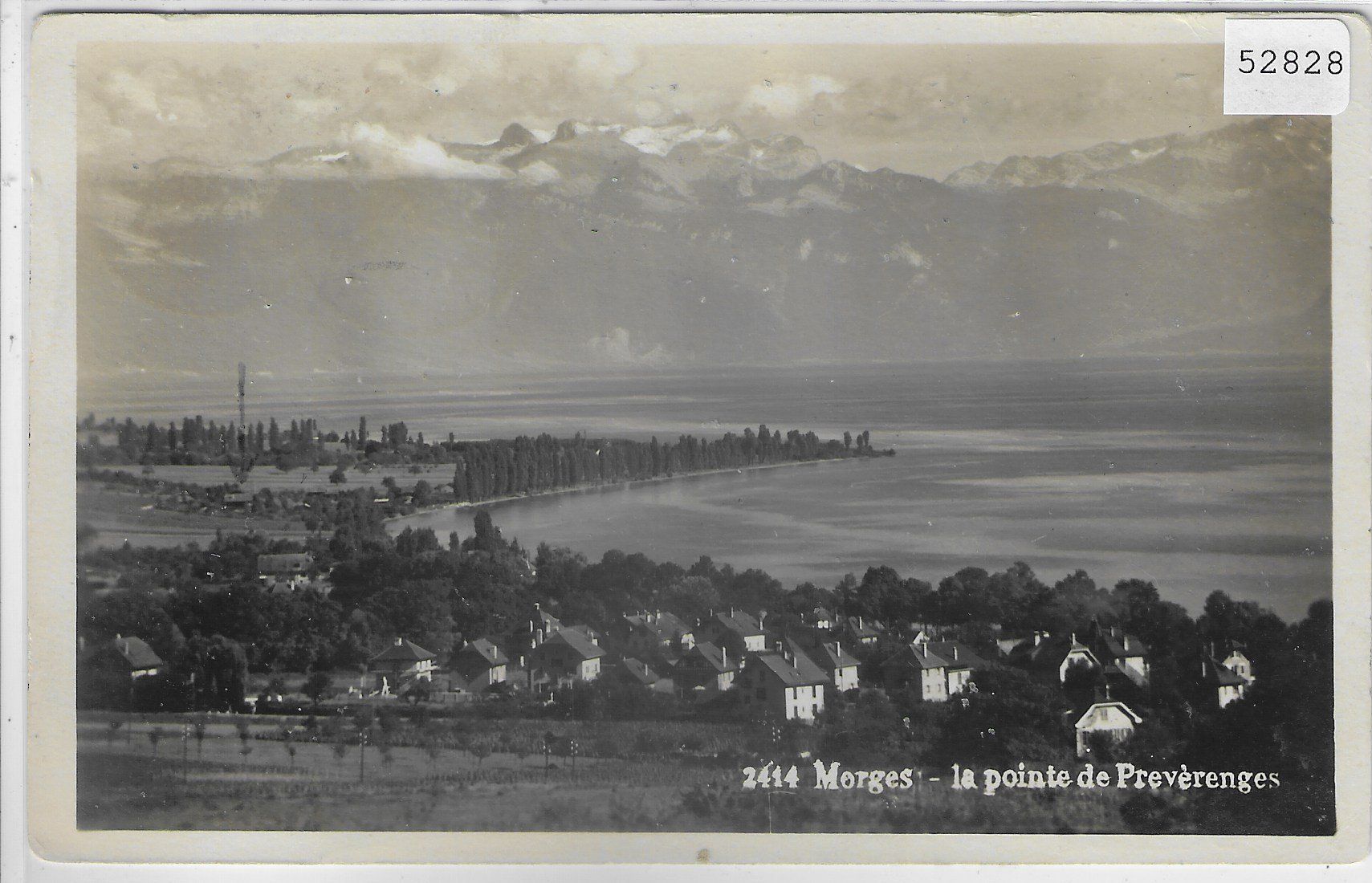 Cartoline postali: Morges - la pointe de Preverenges – Usato da Ettingen venduto da Kartenplanet