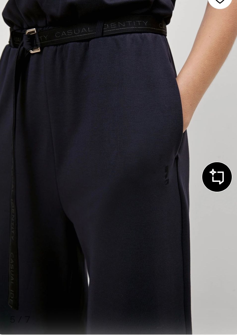Comma Jumpsuits: Comma Jumpsuit blau – Gebraucht aus Kaufdorf von Conmuchogusto 3