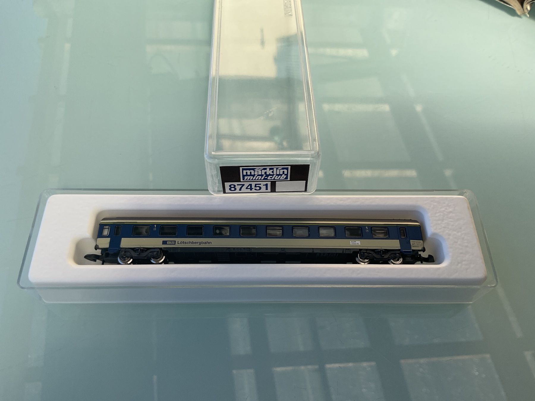 Märklin Modellini di ferrovie: BLS, voiture 1ère classe EW IV – Usato da Chexbres venduto da rochecolombe