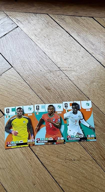 Carte collezionabili: Elfenbeinküste volle Mannschaft panini Adrenalin  – Usato da Bern venduto da Magazin 2