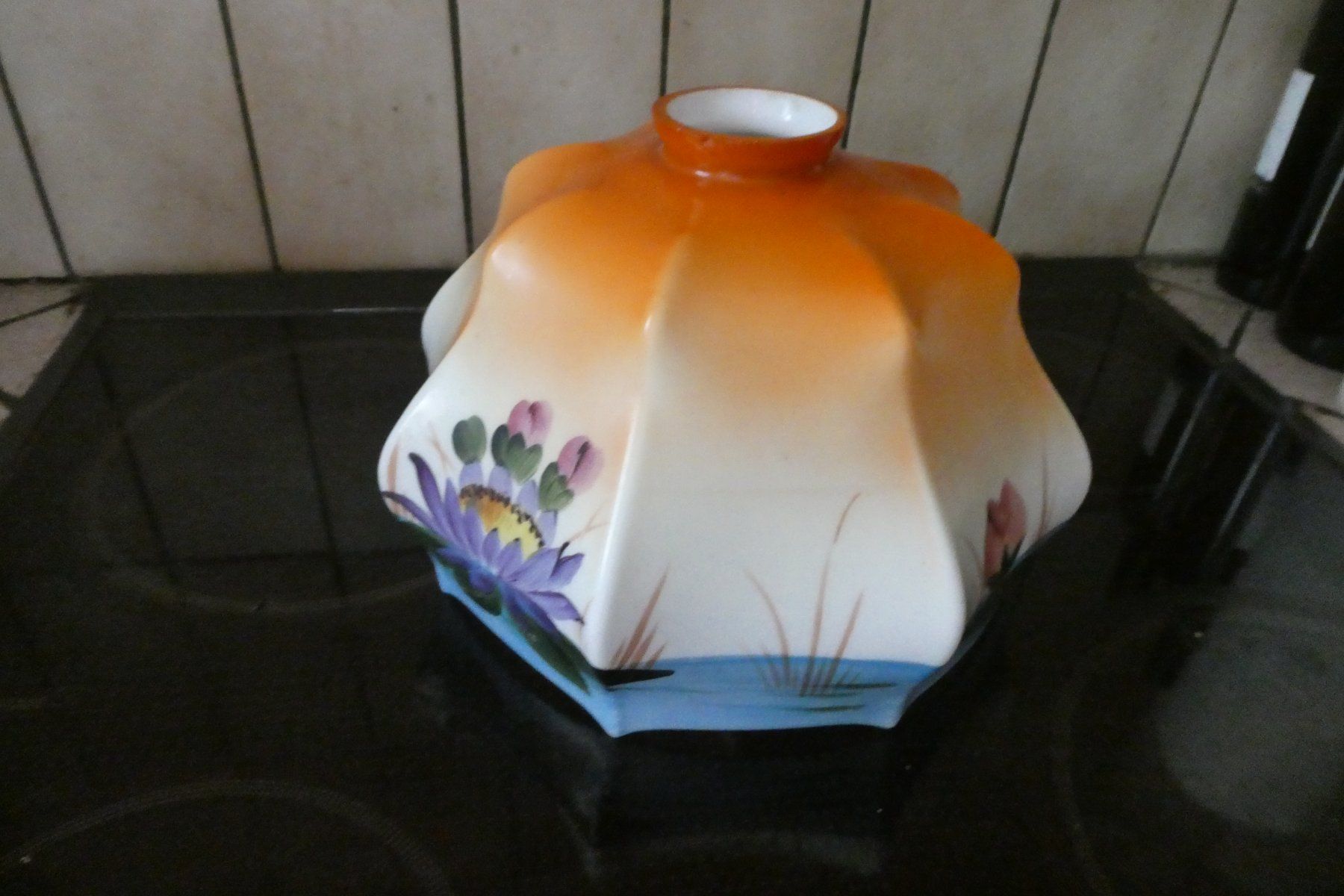 Paralumi: Jolis abat-jour  de lampes 1930/40 – Usato da Fontaines NE venduto da monloisir