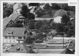 Flugaufnahme Frauenfeld Blumen Stoll  - Photo: 90x125mm