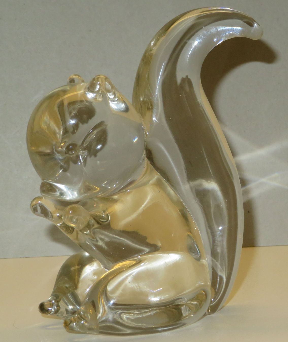 Statuette: Figur Eichhörnchen Glasfigur, Glas 13 cm hoch – Usato da Oberriet SG venduto da Manick 3
