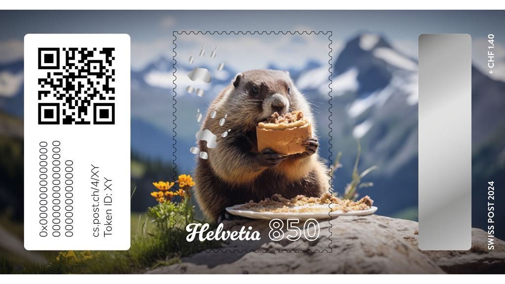 Tutti i francobolli: Swiss Crypto Stamp 4.0  - ID12 – Nuovo (secondo la descrizione) da Nürensdorf venduto da Wini56