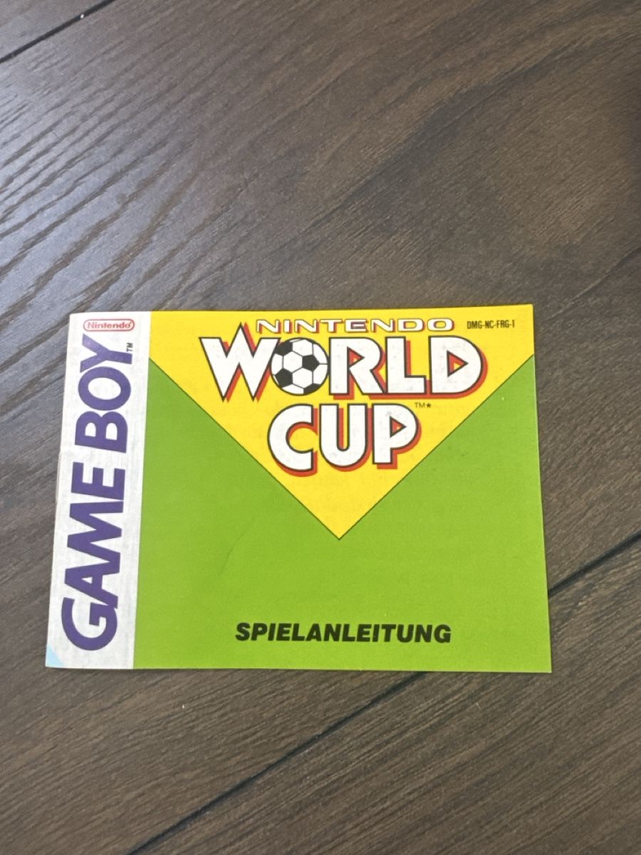 Giochi: Nintendo Game Boy World Cup Spielanleitung – Usato da Rombach venduto da FlorenceChen 1