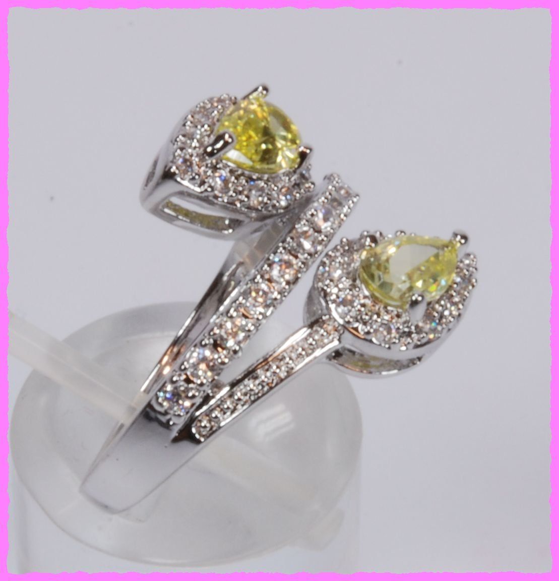 Anelli: Bezaubernder Ring mit Zirkonia – Nuovo e nell'imballaggio originale da Oberglatt ZH venduto da Diamond-Girl 1