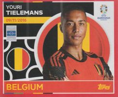 EURO 2024 Topps sticker BELGIUM BEL 13 TIELEMANS