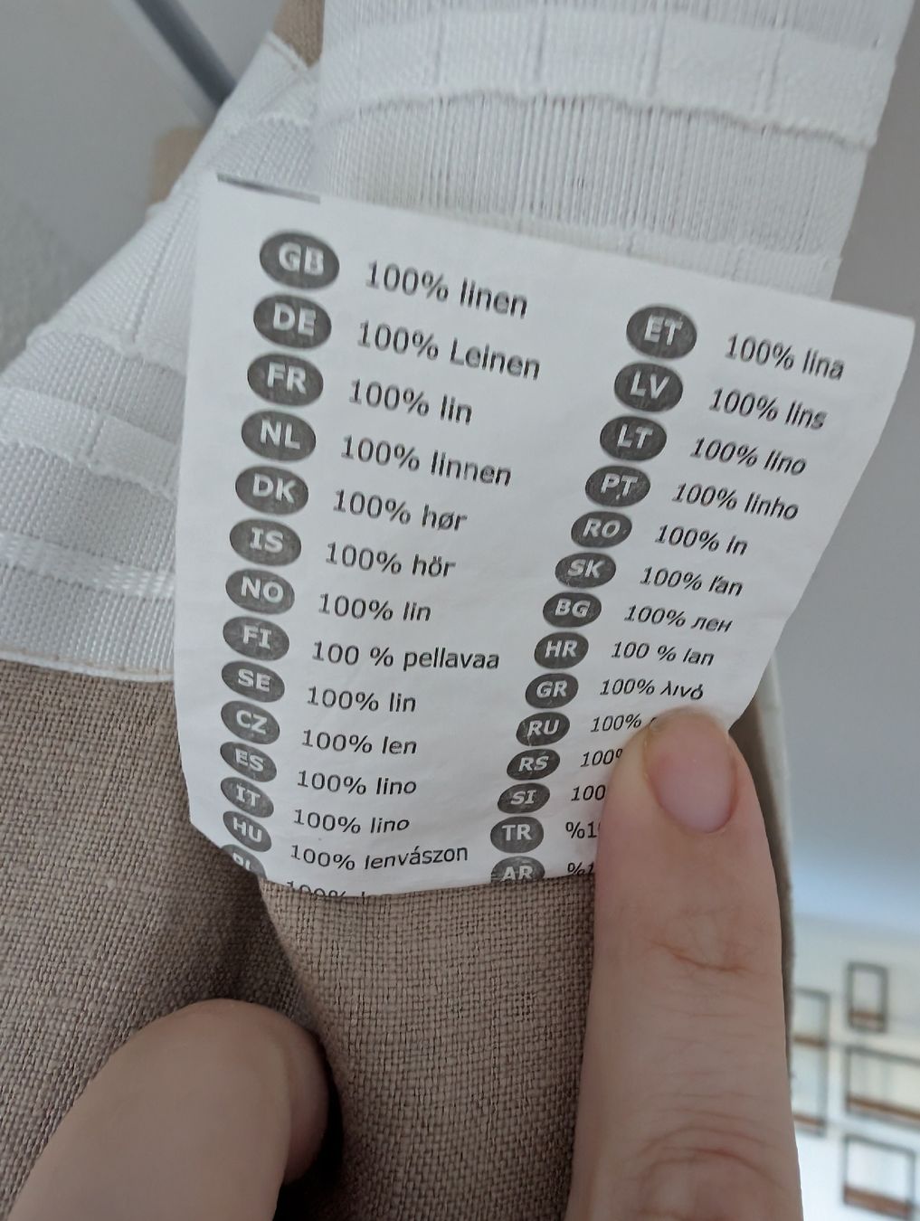 Ikea Vorhänge: Vorhänge Leinen 145x300cm beige - 4 x 2 Stück – Gebraucht aus Berg TG von KatRo 3