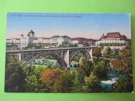 Ansichtskarte Bern, Kirchenfeldbrücke,Bundespalast,Bellevue