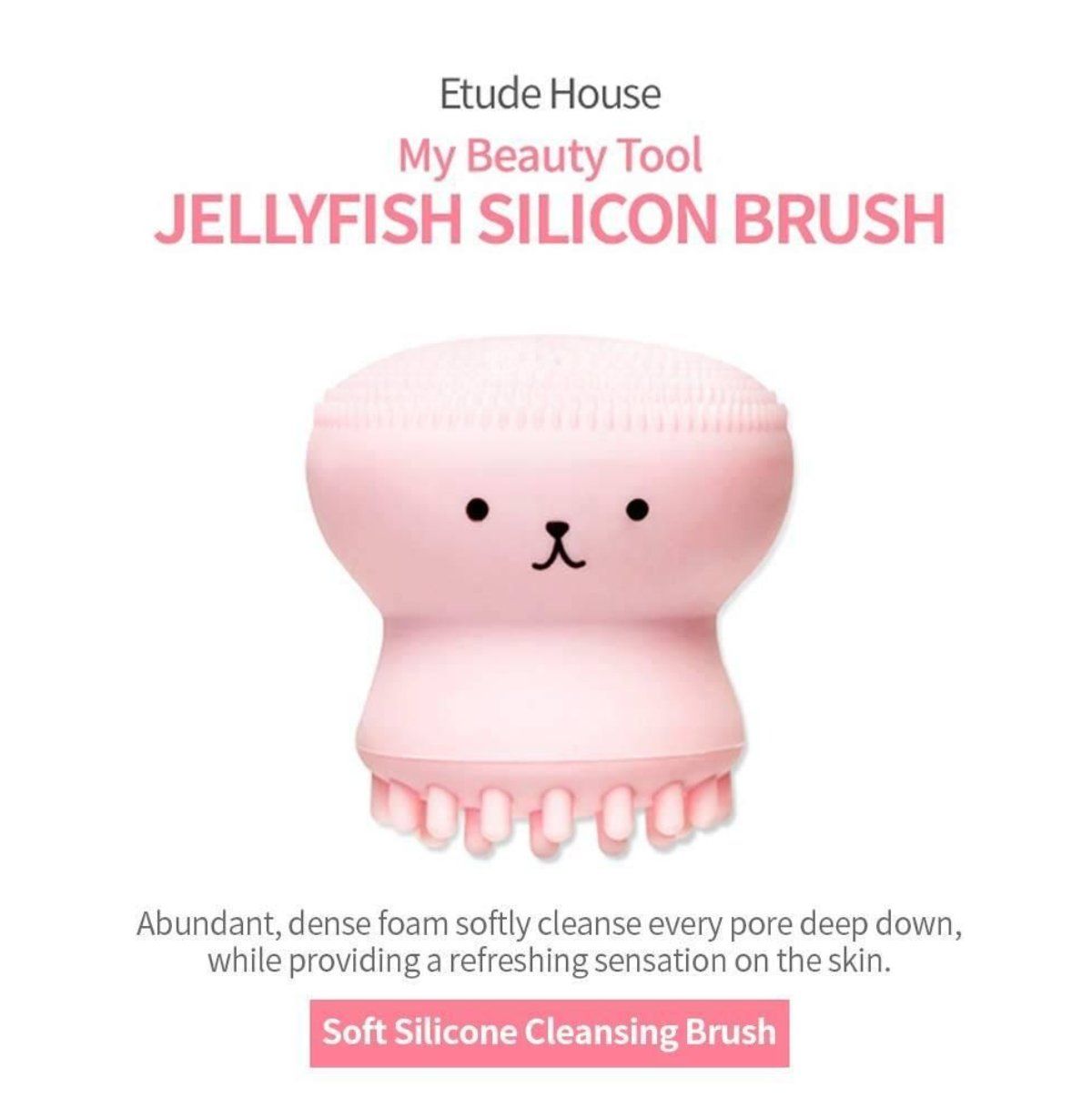 Cura del viso: Jellyfish Silicon Brush Deep Pore Face Cleansing Exfoliate – Nuovo e nell'imballaggio originale da Cham venduto da Trendy_Outlet 1