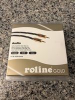 Roline Gold Klinkenkabel 3.5mm (5m)  Neu & OVP