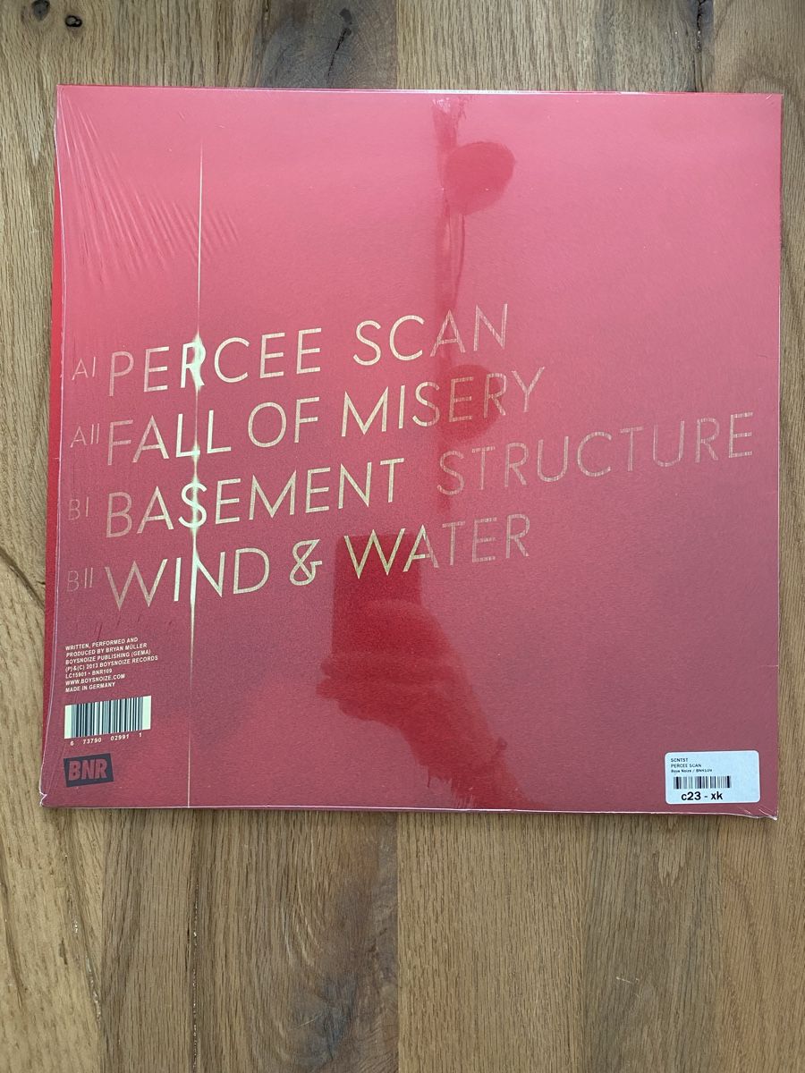 Schallplatten: SCNTST - Percee Scan Vinyl LP Techno – Neu (gemäss Beschreibung) aus Möhlin von Devilspunchbowl 1