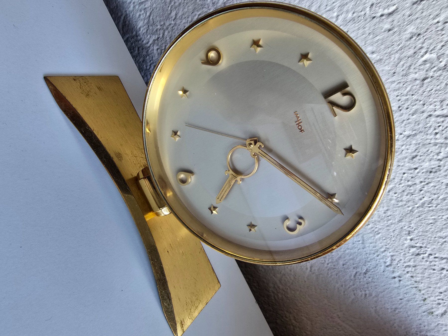 Orologi: IMHOF 8 Tage Werk Tischuhr – Usato da Muri AG venduto da Corredor 7