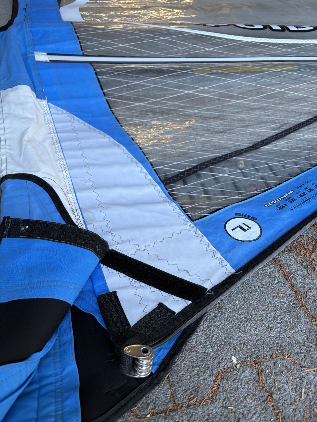 Surf: Windsurfsegel Challenger Liquido 7.1 – Usato da Knonau venduto da manolis09 3