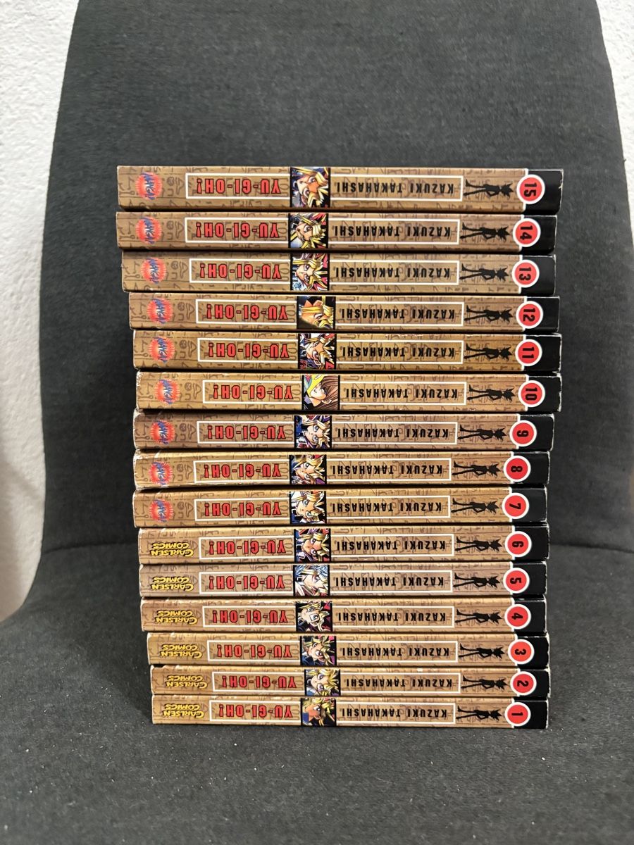 Fumetti: Yu-Gi-Oh Manga Band 1-15 – Usato da Luzern venduto da Armastra 1