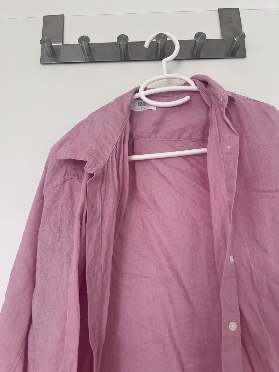 Camicette: Uniqlo Hemd rosa, Grösse M – Nuovo (secondo la descrizione) da Neuenhof venduto da UrbanBags 1