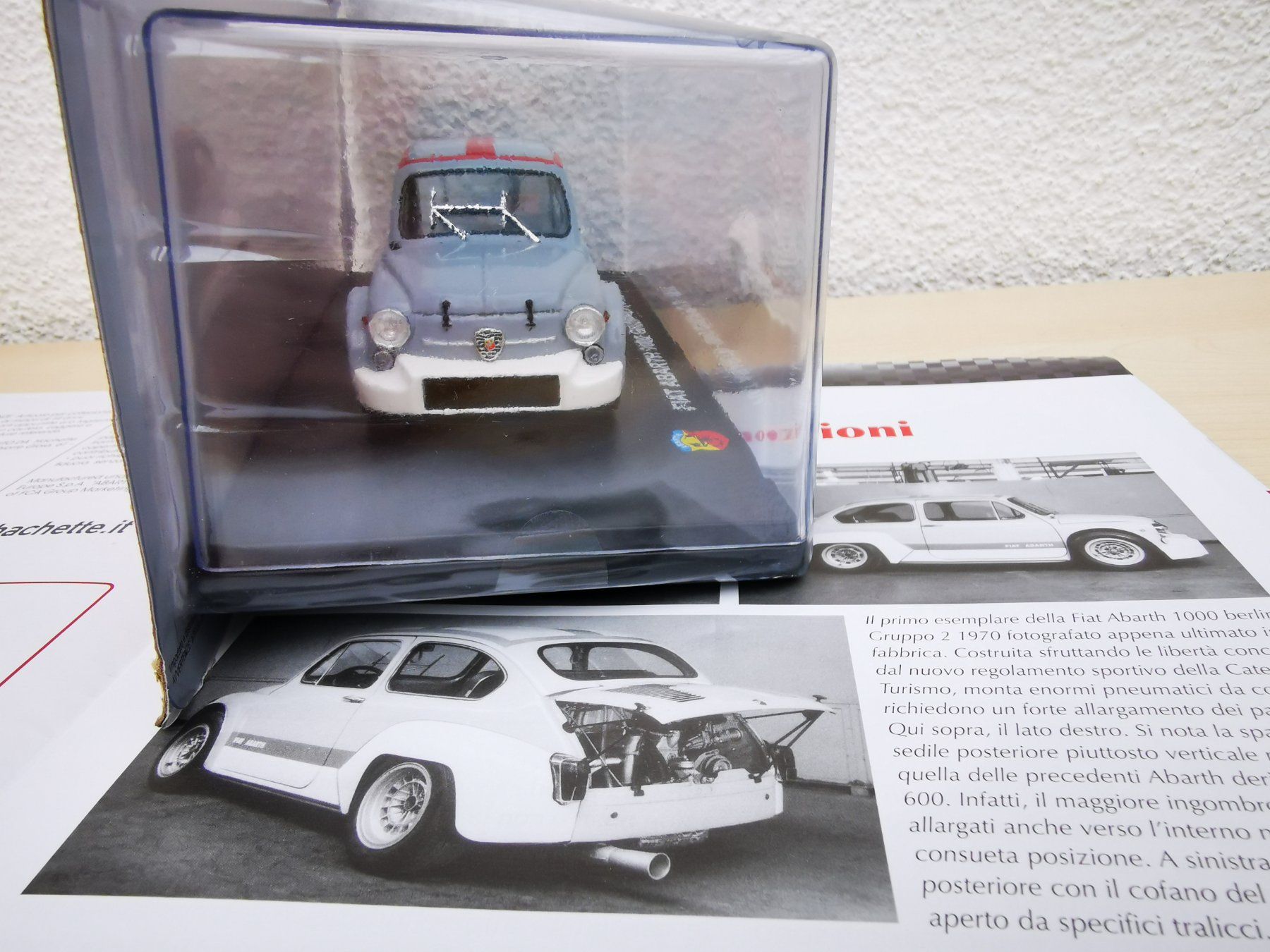 Hachette 1/24 Abarth Collection Fiat Abarth 1000 Gr.2 1970 (Neu und ...