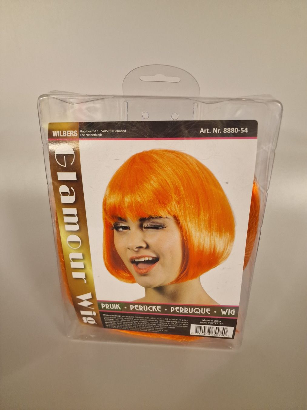 Parrucche: Perücke Glamour Wig Orange Neu – Nuovo e nell'imballaggio originale da Oberuzwil venduto da aseinkaufswelt