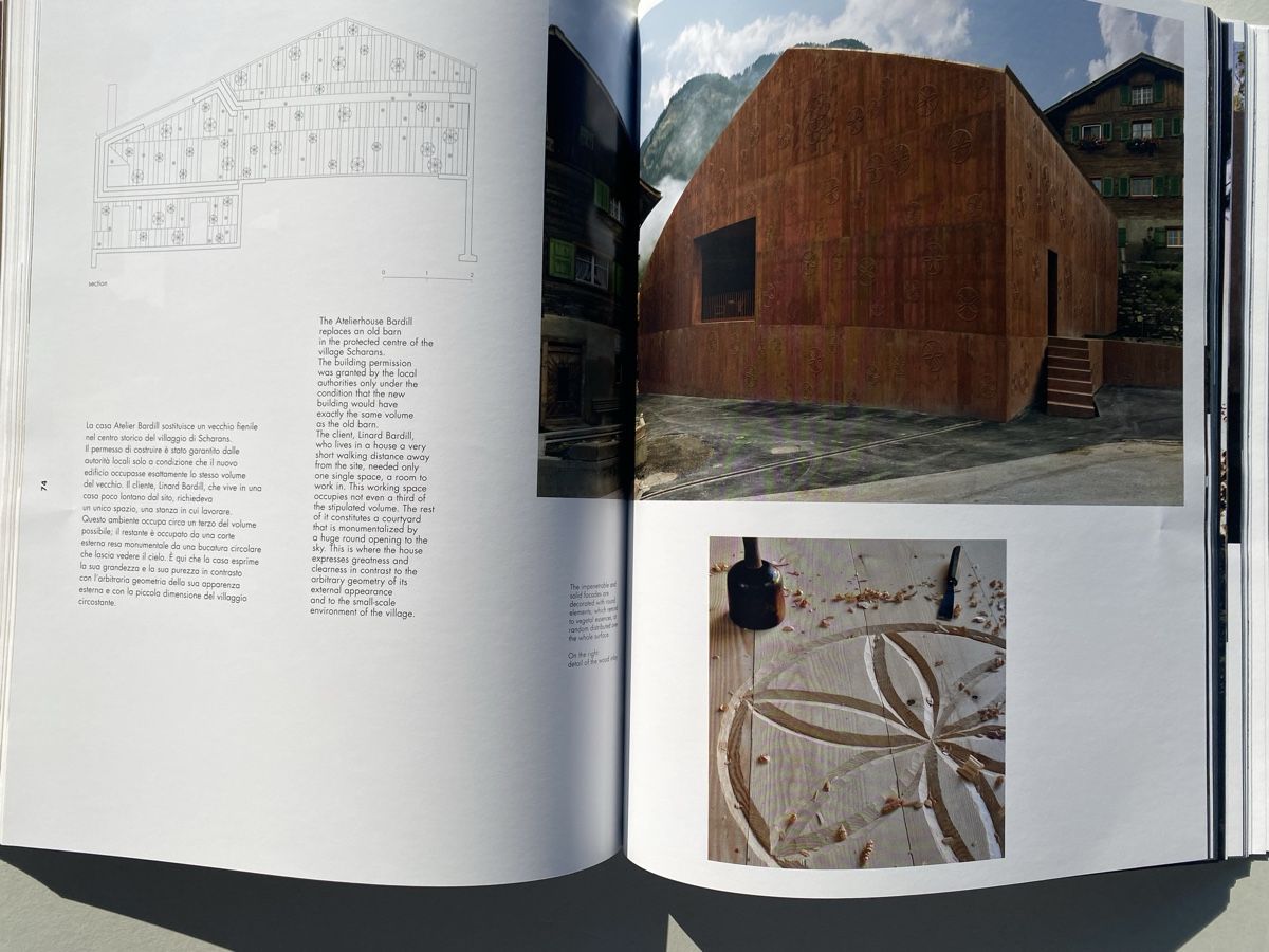 Libri: Area Magazine No 98 Small Works Architecture Scharans – Usato da Zürich venduto da lesgarcons