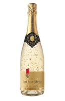 Arthur Metz Sekt mit echten 24 Karat Goldflocken 0,75l