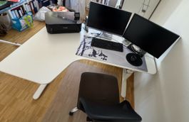 Eck-Schreibtisch Ikea 160 breit, Top Zustand