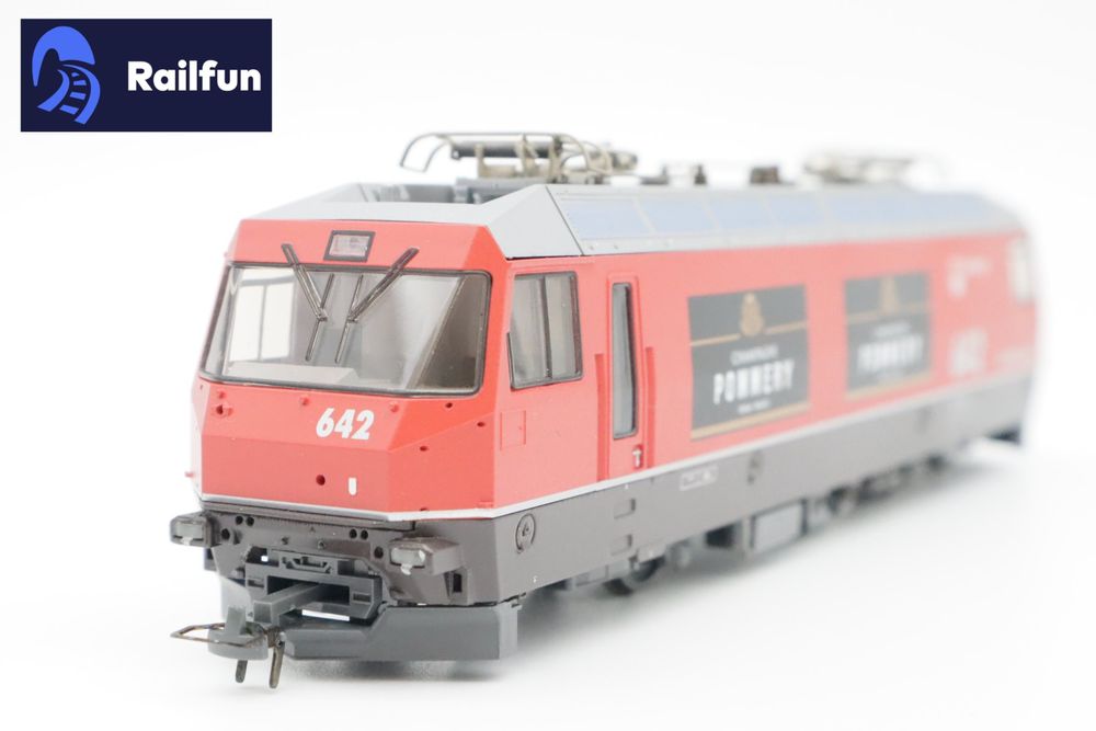 Bemo Modelleisenbahnen: Bemo 1259 112 RhB Ge 4/4 III 642 H0m DC Analog – Gebraucht aus Basel von Railfun