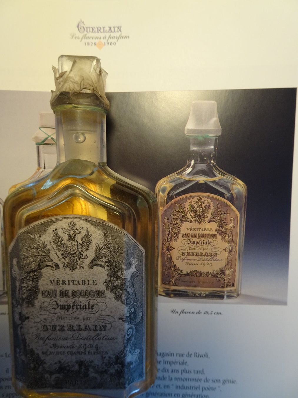 Guerlain Flaconi: HISTORICAL GUERLAIN PARFUM FLACON EAU DE COL. IMPERIALE – Usato da Oberwil b. Zug venduto da JICKY-1889