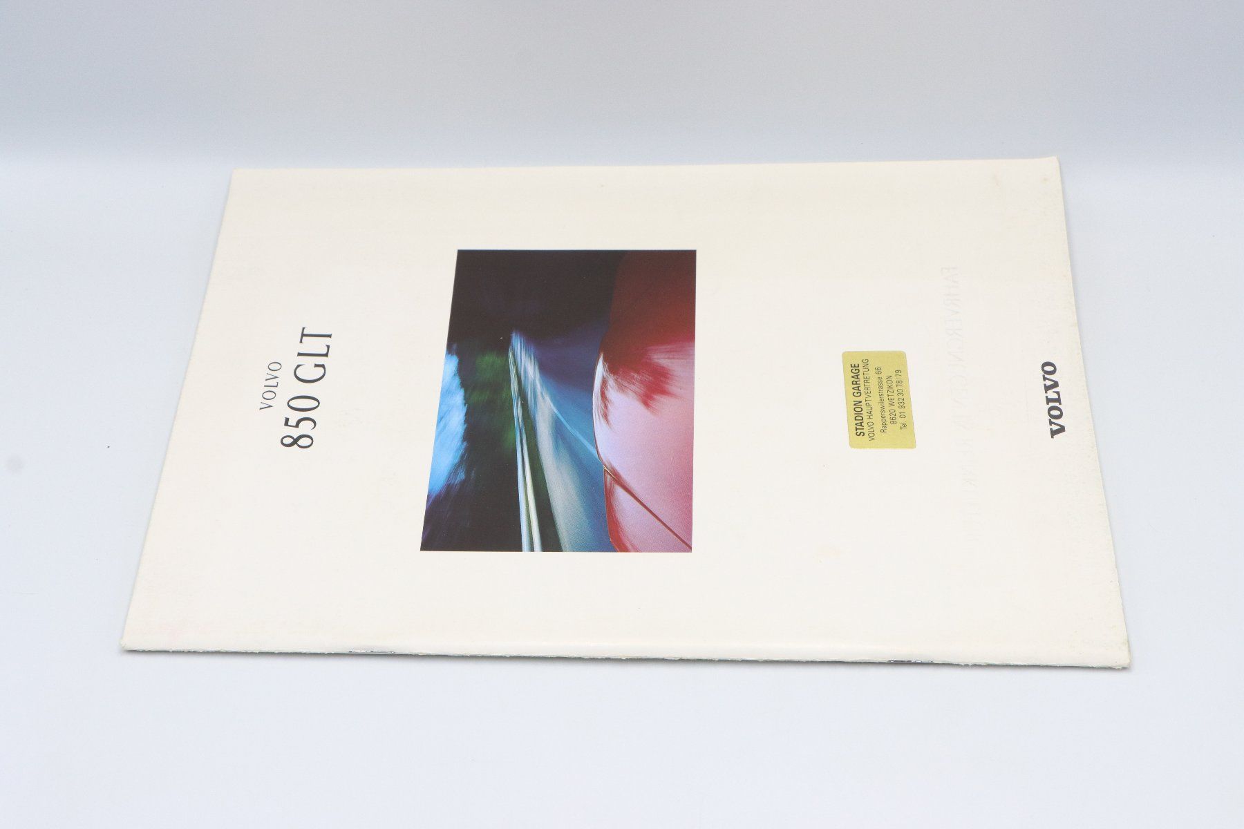 Volvo Dokumente: Volvo 850 GLT 1992 Prospekt – Gebraucht aus Bühl b.Aarberg von Collectorpassions 9