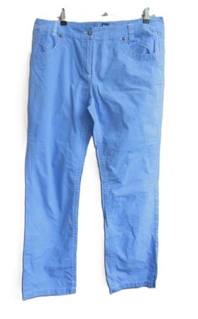 s.Masse etwa Gr. 42 44 CECIL Hose hellblau Baumwolle