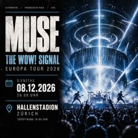 1–6x MUSE STEHPLATZ TICKETS HALLENSTADION ZÜRICH 08.12.2026