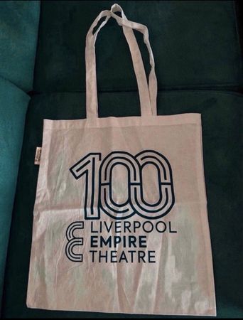 Liverpool Empire Theatre Jubiläums Tasche/Tote Bag Neu