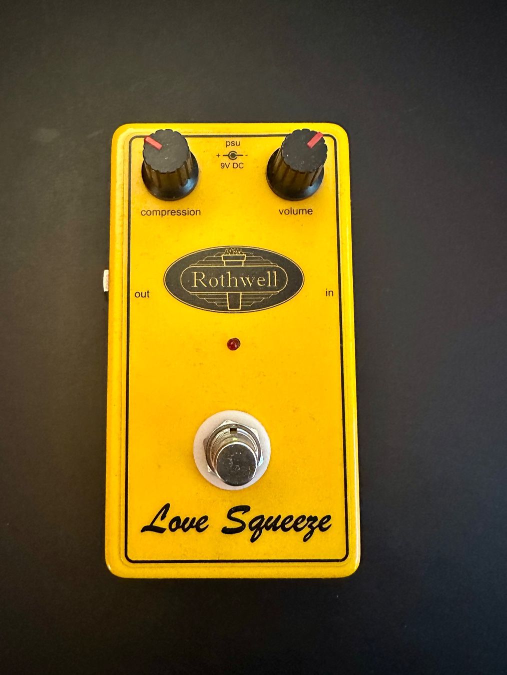 Strumenti musicali: Rothwell Love Squeeze Compressor Pedal – Usato da Zürich venduto da Skinwalker
