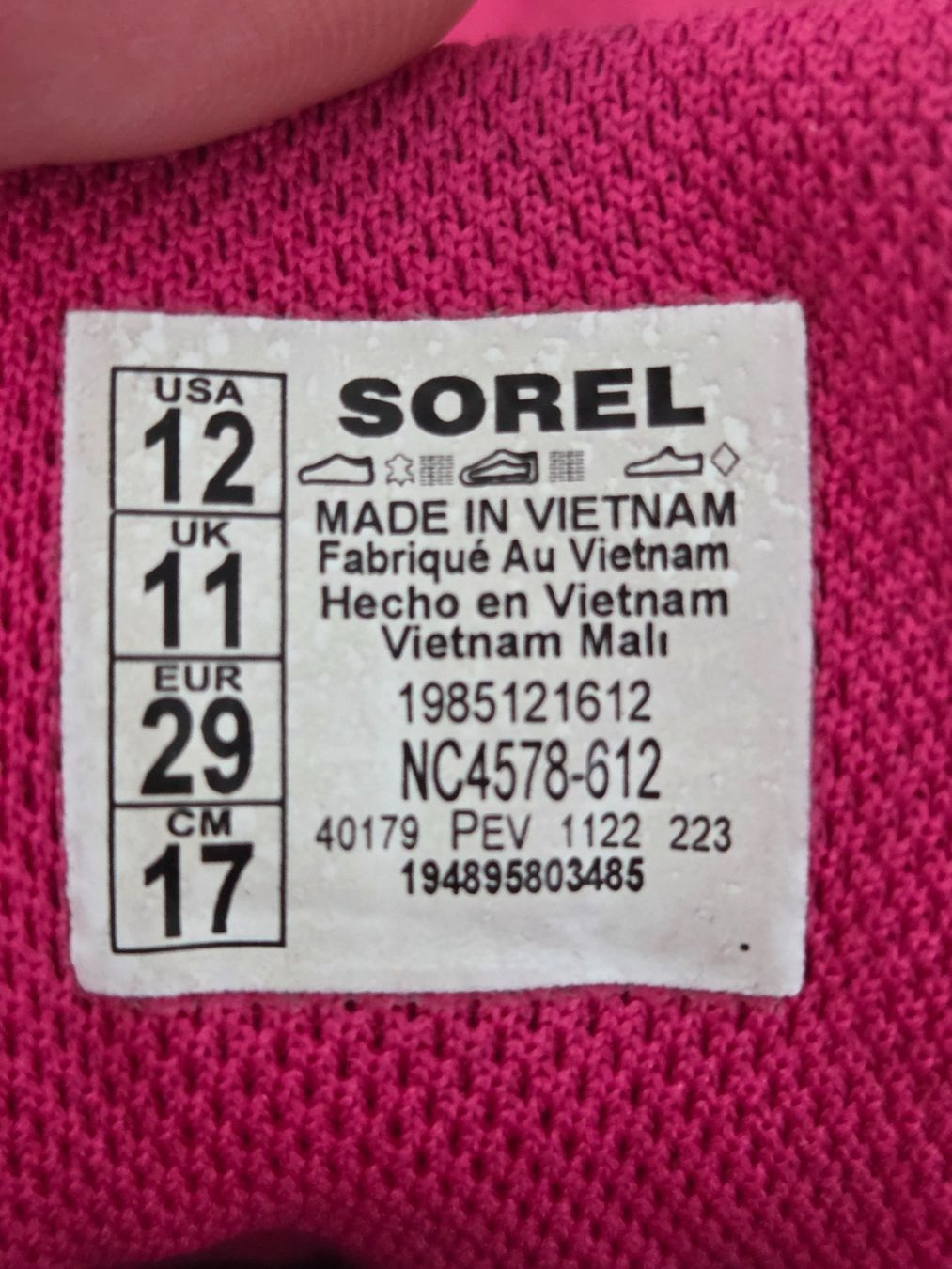 Sorel Scarpe per ragazzi: Chaussures d'hiver Sorel, imperméables, taille 29 – Usato da Carouge GE venduto da Gasco 5